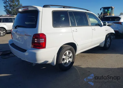 2002 Toyota Highlander Limited V6 z USA, uszkodzony, nr VIN JTEGF21A720030885